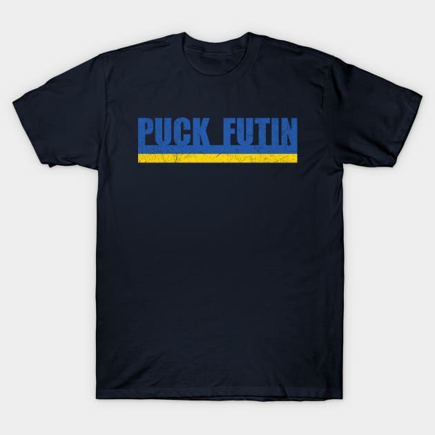 PUCK FUTIN Ukrainian Pride T-Shirt by Zen Cosmos Official